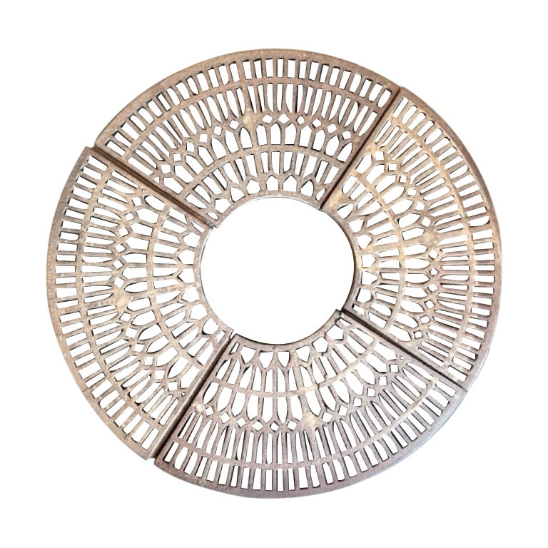 Set of Antique Iron Tree Grates, circa 1900, GE-0067 For Sale