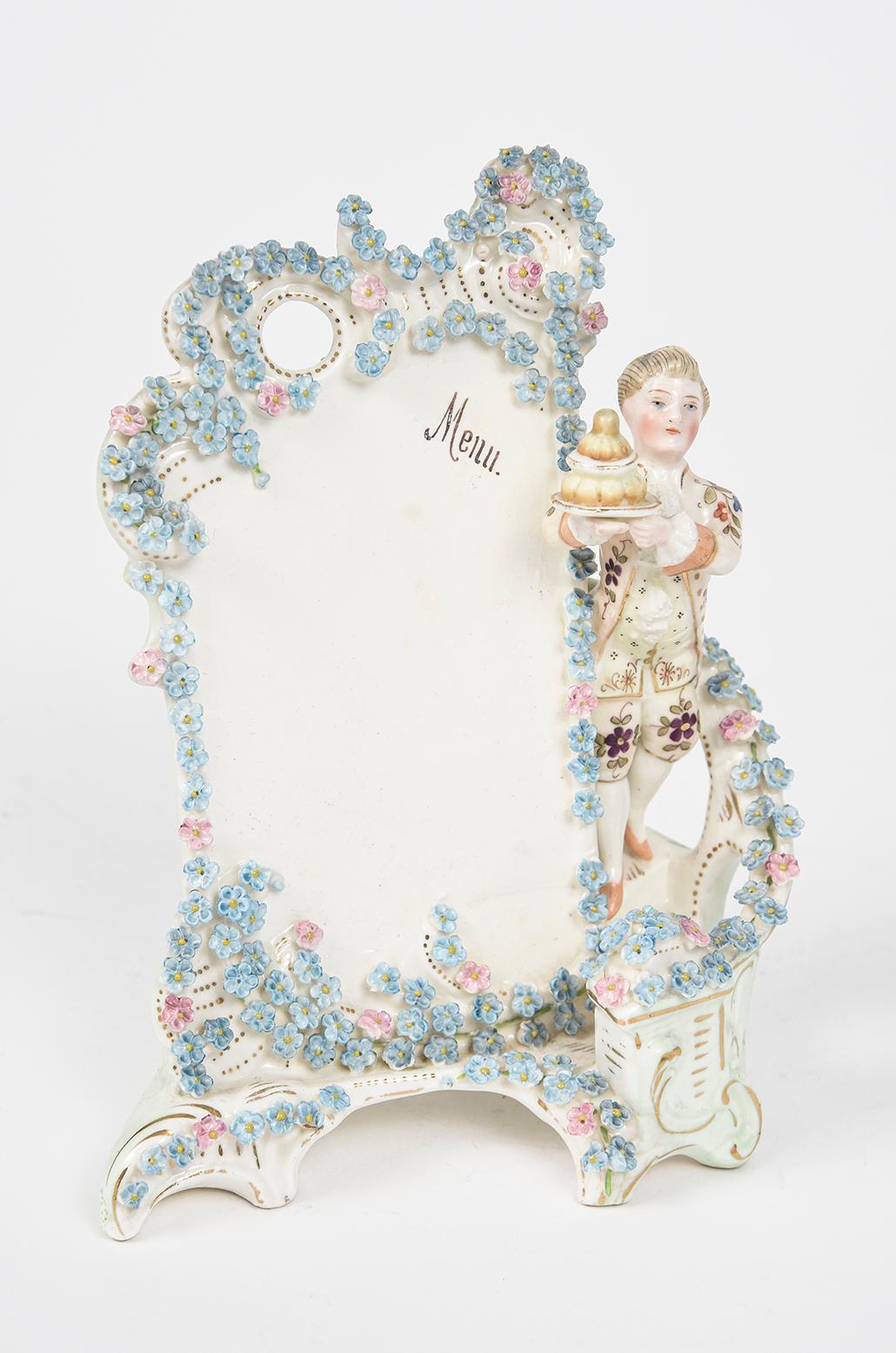 Satz antiker Menüständer (Viktorianisch) im Angebot