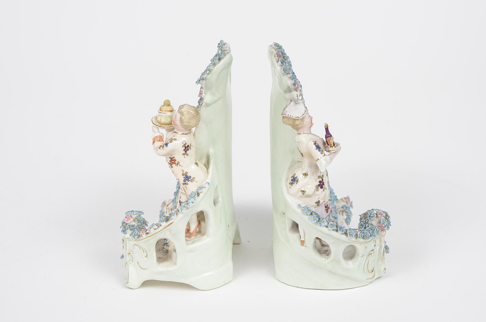 Satz antiker Menüständer (19. Jahrhundert) im Angebot