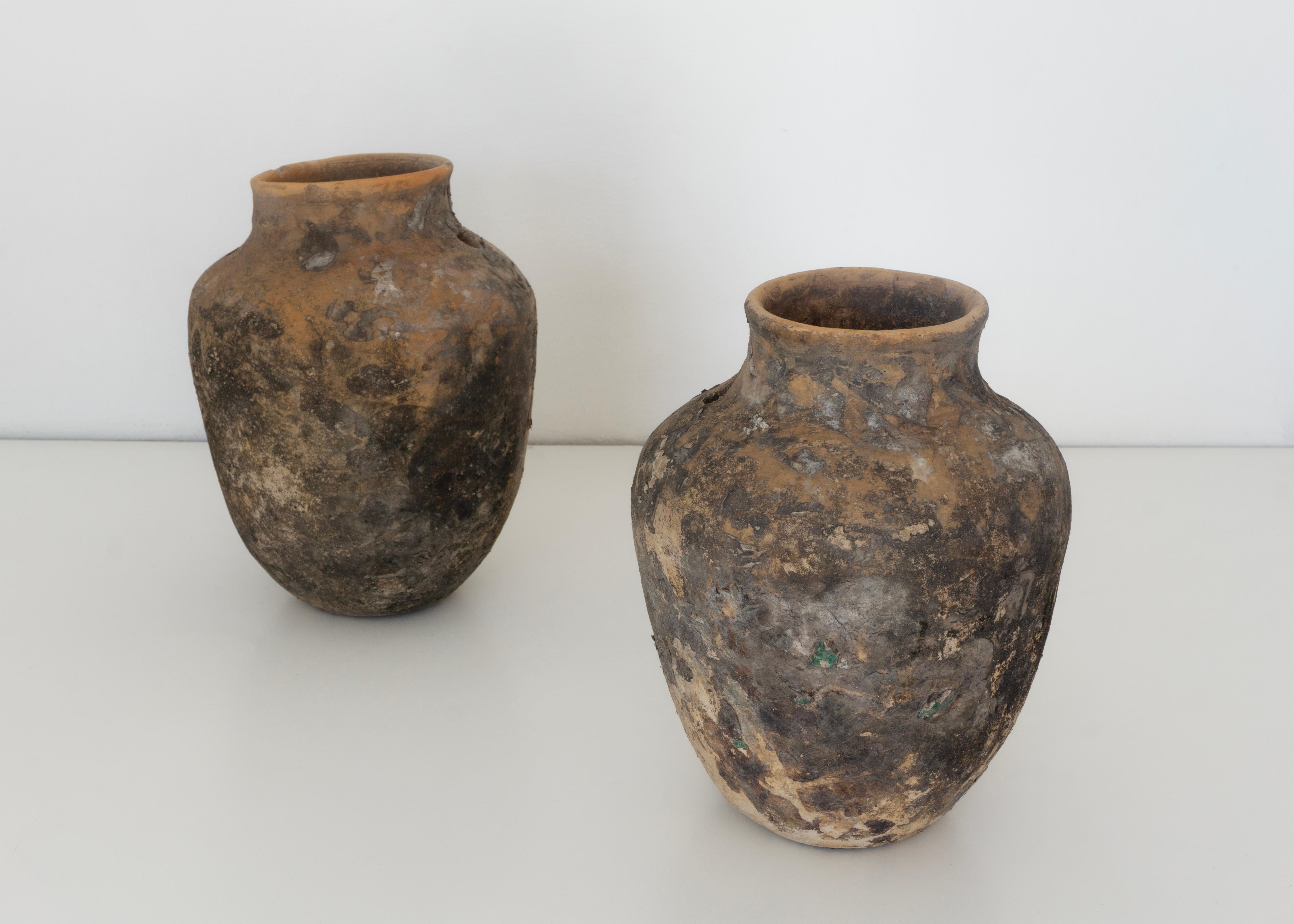 Set di antichi vasi di argilla messicani. Alondras. XX secolo. Collezione Herencias in vendita 7