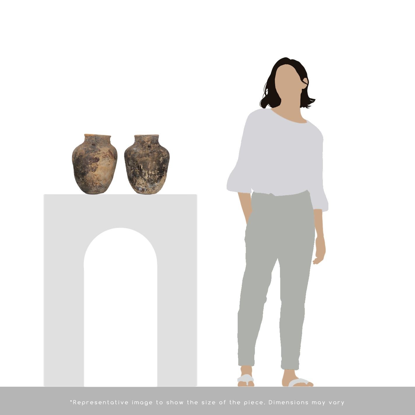 Set di antichi vasi di argilla messicani. Alondras. XX secolo. Collezione Herencias in vendita 8