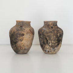 Set di antichi vasi di argilla messicani. Alondras. XX secolo. Collezione Herencias