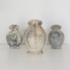 Set of antique mexican clay vases. LINDAS. XX Century. Herencias Collection