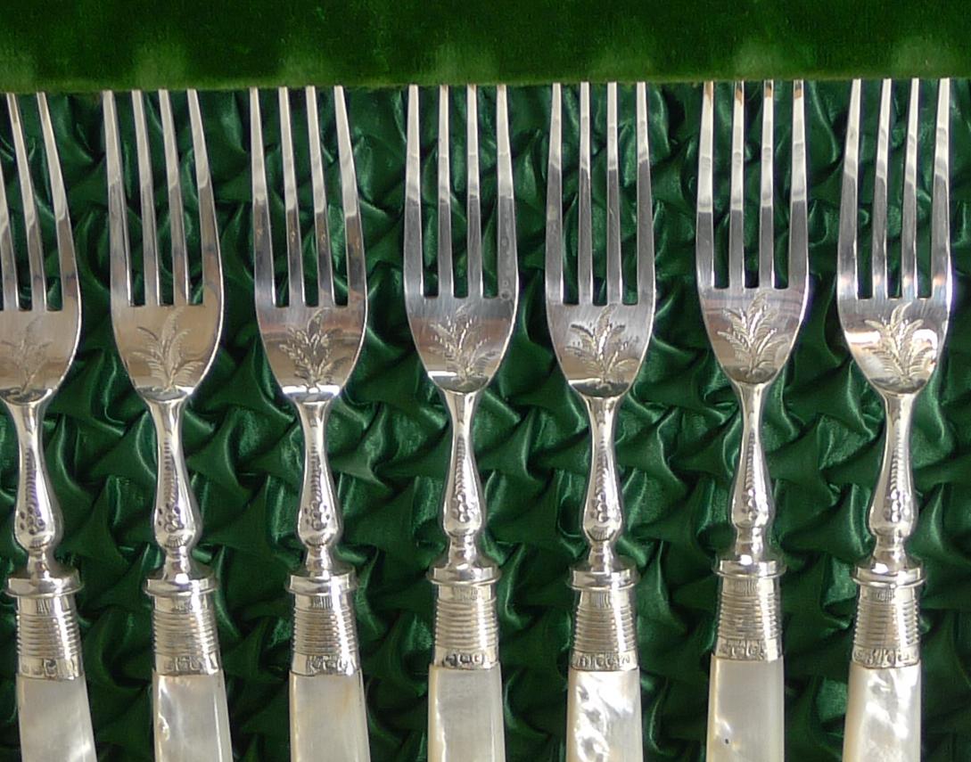 fruit knife and fork set