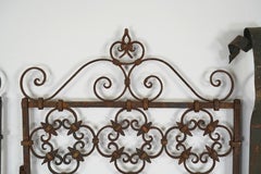 Set of Antique Spanish Wrought Iron Bifold Gates