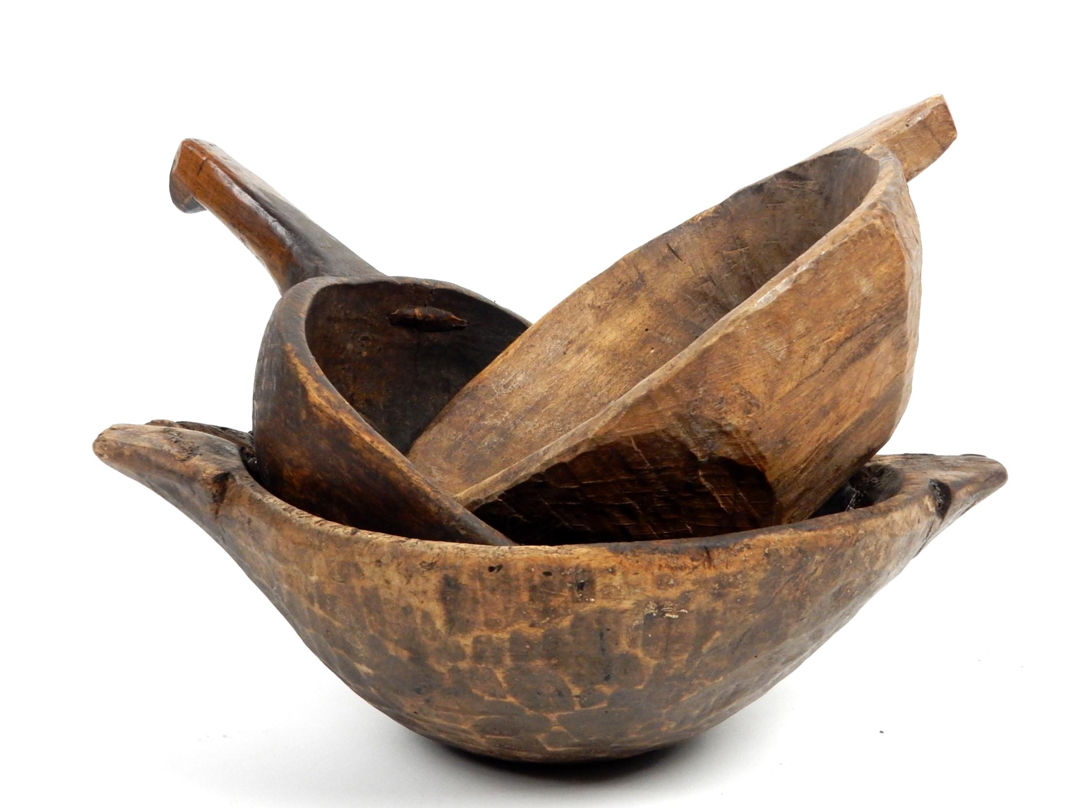 old wooden bowl
