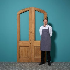 Set of Antique Victorian Double Oak Doors for Glazing