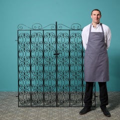 Set of Reclaimed Wrought Iron Garden Gates