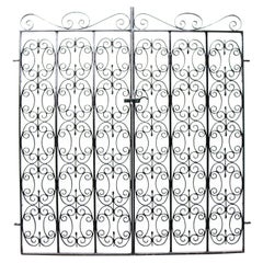 Set of Antique Wrought Iron Garden Gates