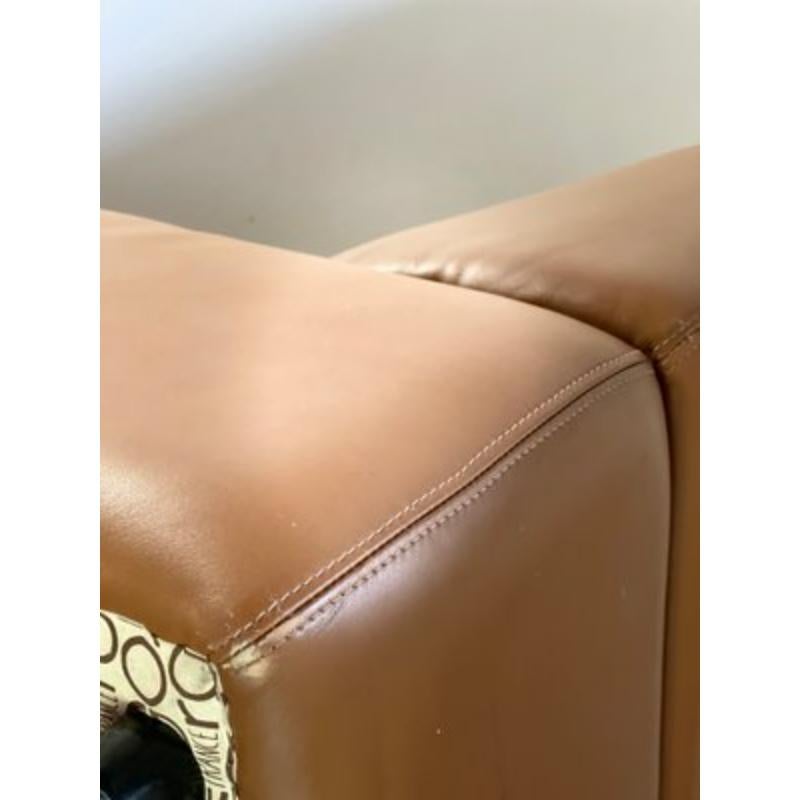 Sessel-Set aus Leder von Ligne Roset, 1980er Jahre (Französisch)