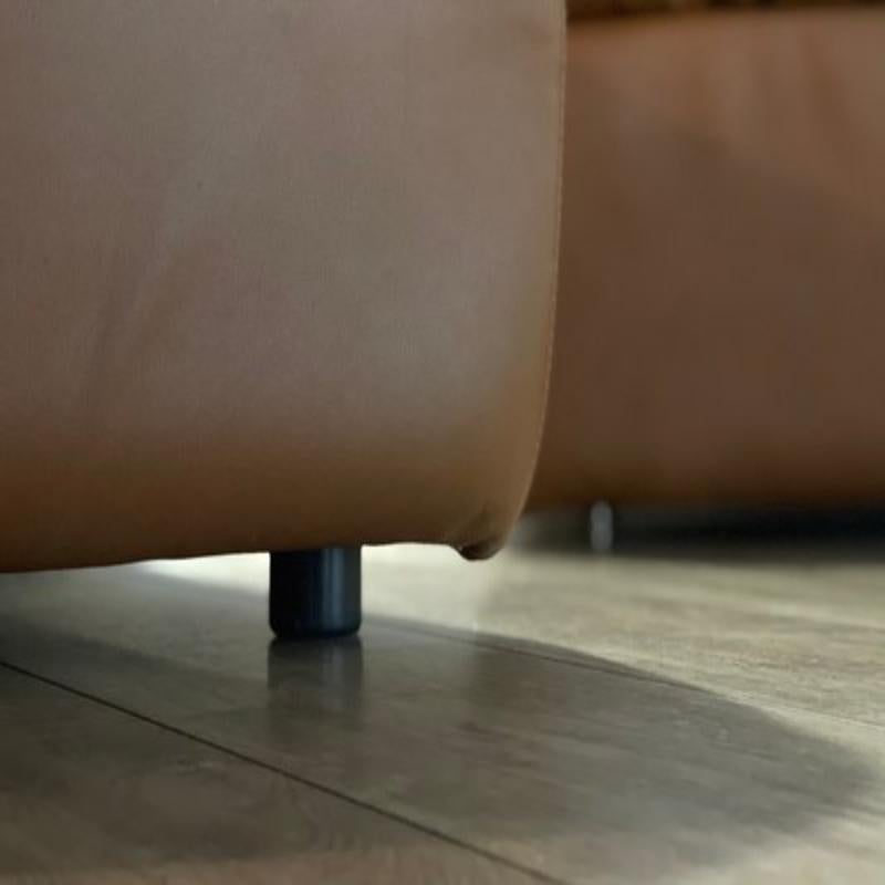 Sessel-Set aus Leder von Ligne Roset, 1980er Jahre 2