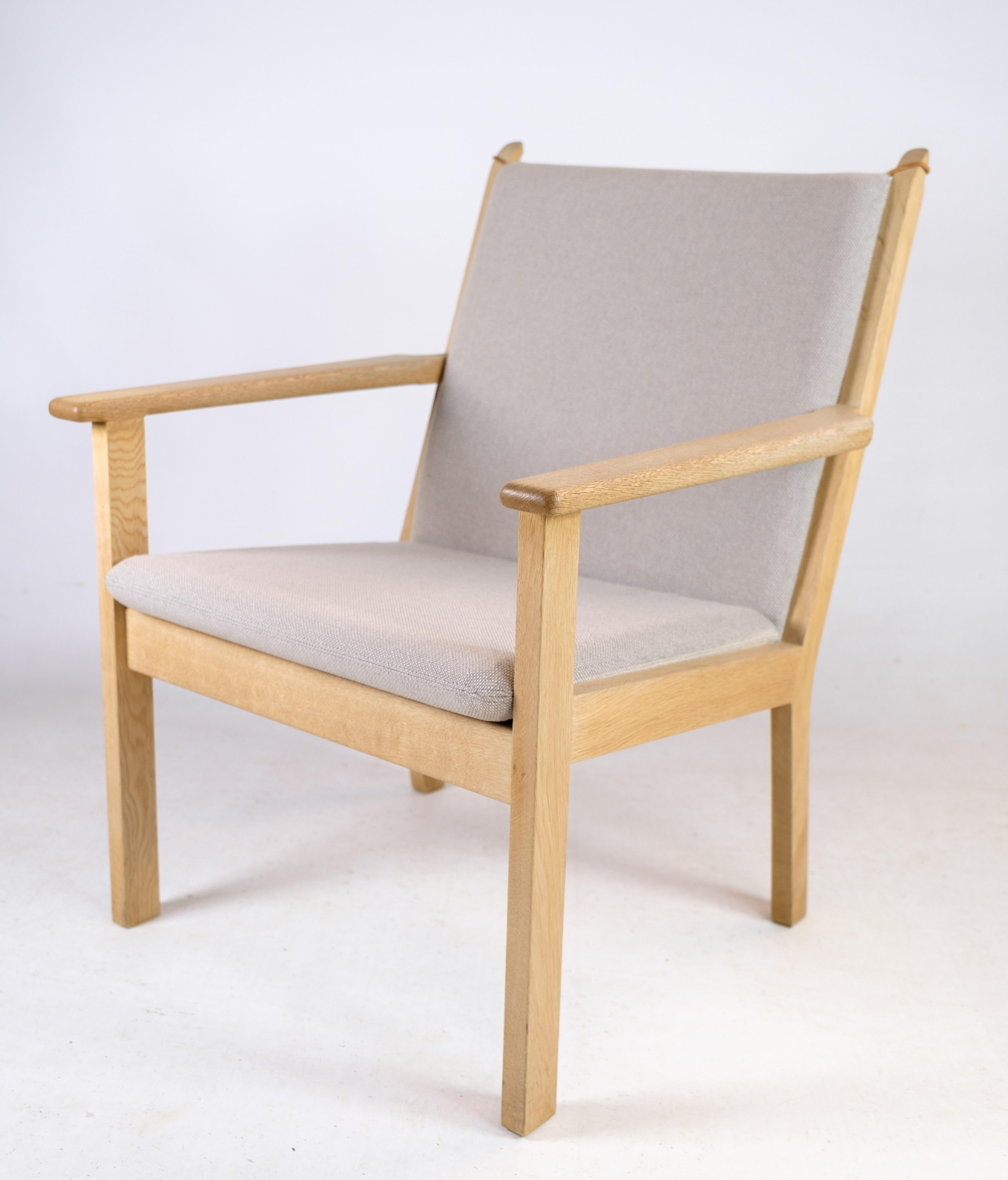 Ensemble de 2 fauteuils modèle Ge284 conçus par Hans J. Wegner et fabriqués par Getama en vente 8