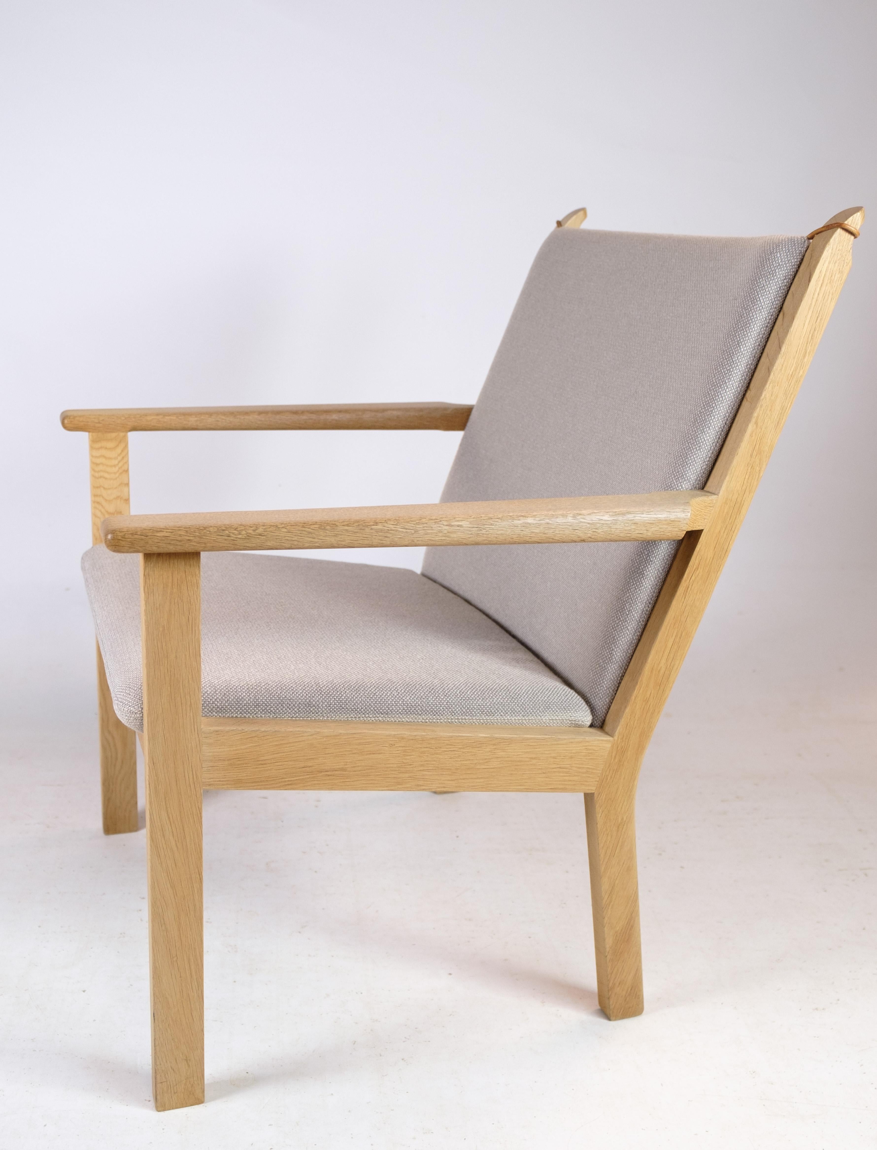 Danois Ensemble de 2 fauteuils modèle Ge284 conçus par Hans J. Wegner et fabriqués par Getama en vente
