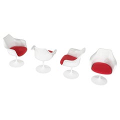 Set of Armchairs model " Tulip " by Eero Saarinen For Knoll, USA 1957.