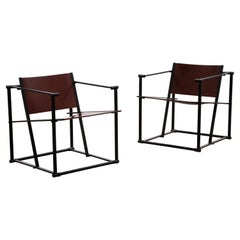 Set of armchairs Pastoe design by Radboud van Beekum Model FM60