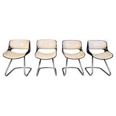 Ensemble de chaises de salle à manger Arpege Étienne Fermigier pour Baumann, 1970
