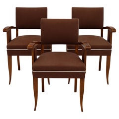 Set of Art Deco Bridge Chairs
