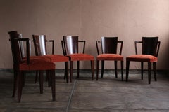 Set of Art Deco Chairs by Pierre Chareau