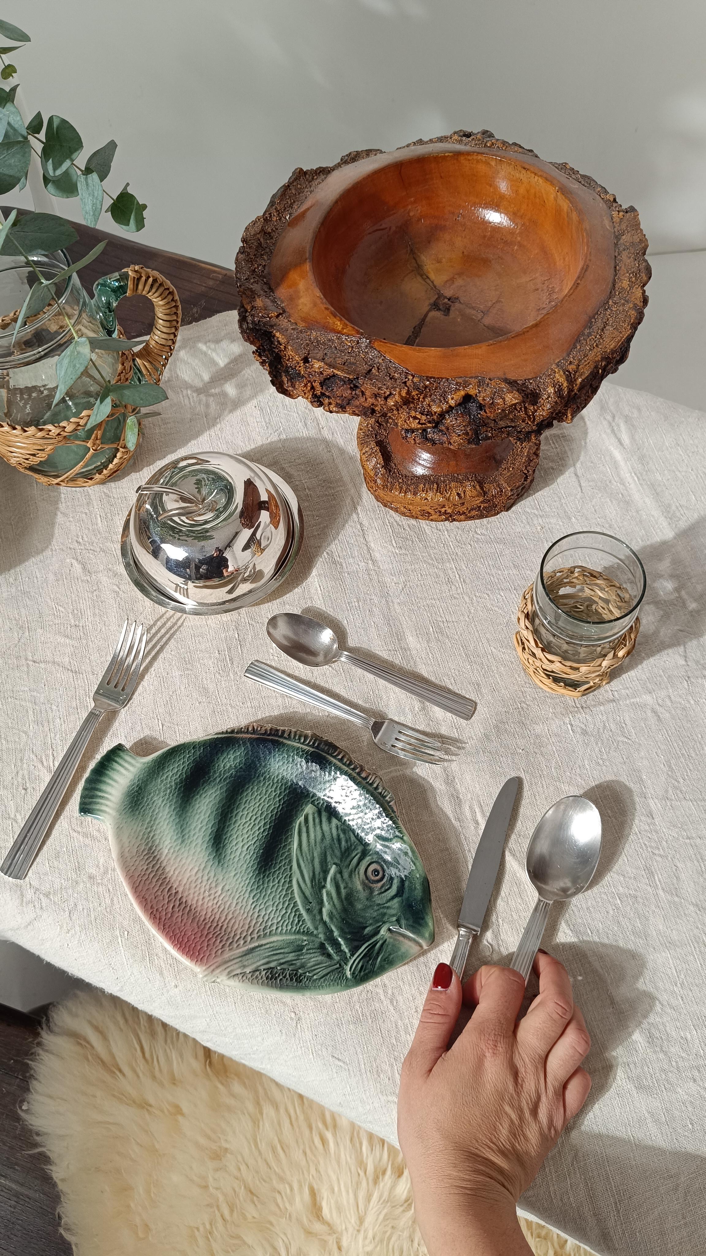 XX secolo Set di posate in stile Art Deco placcate in argento MIRA Di LUC LANEL per Christofle in vendita