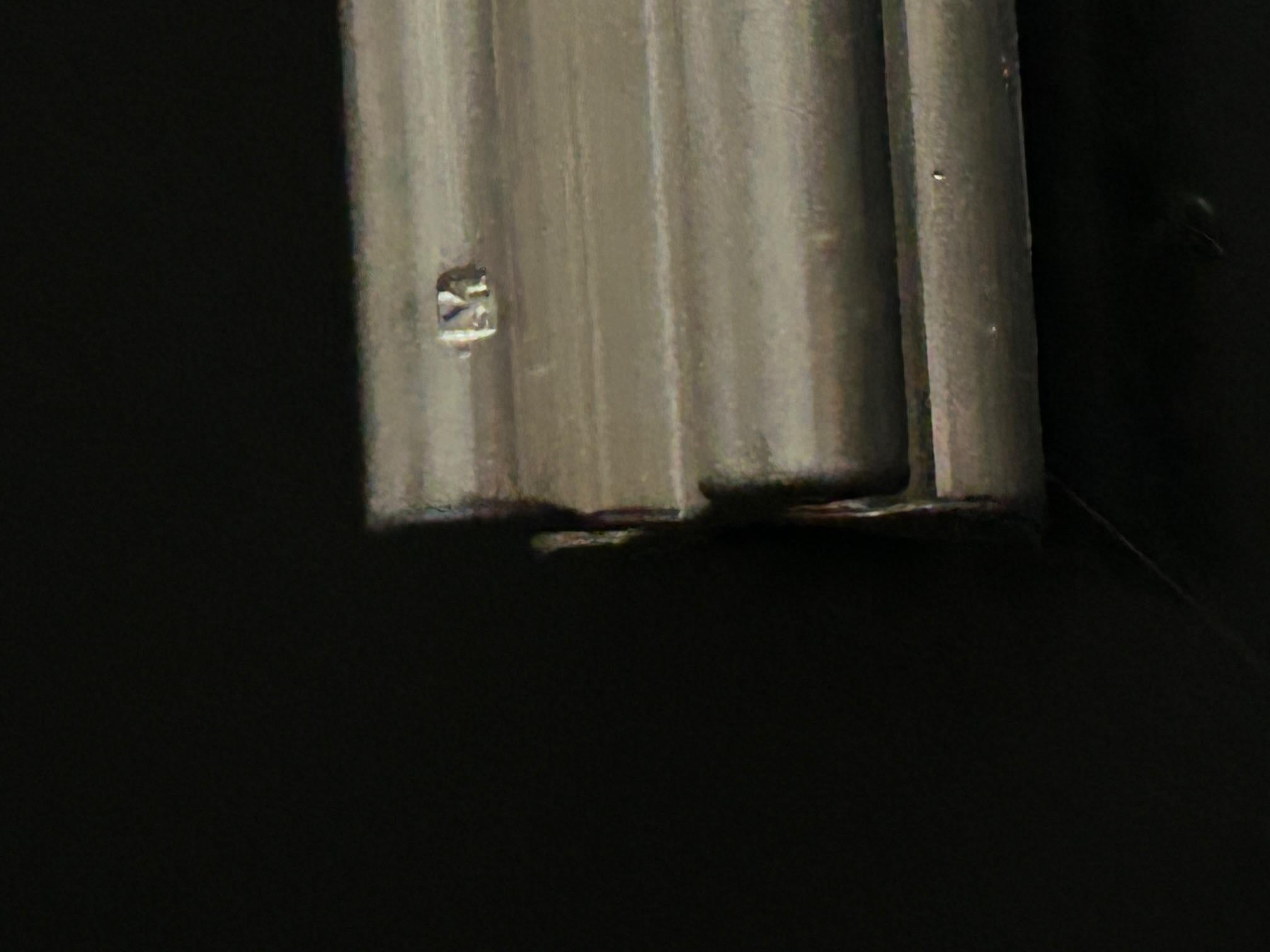 French set of art deco silver plated knife holders For Sale