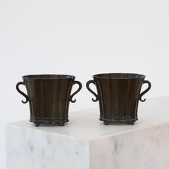 Set von Art-Déco-Vasen von Just Andersen, 1920er Jahre, Dänemark