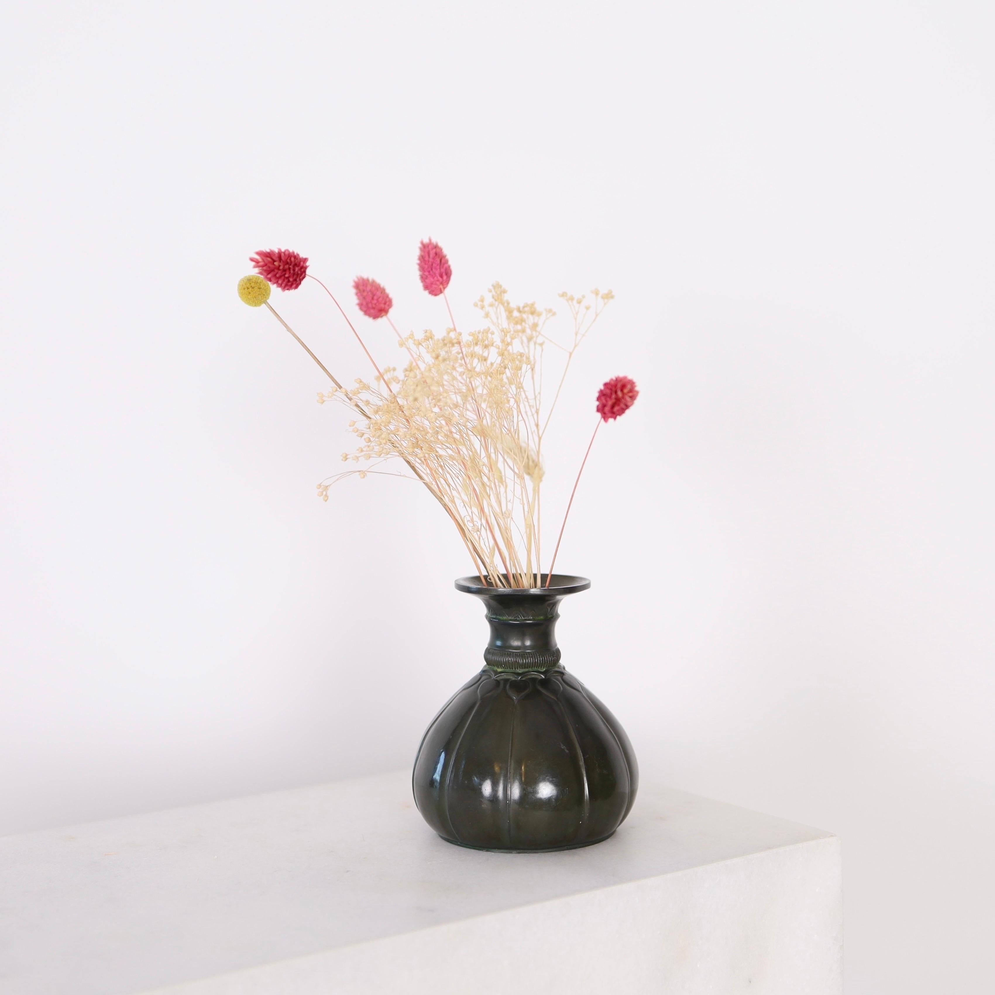 Set di vasi art déco di Just Andersen, anni '20, Danimarca in vendita 1