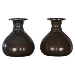 Ensemble de vases art déco par Just Andersen, années 1920, Danemark