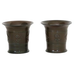 Set of Art Deco Vases by Just Andersen, 1920s, Denmark