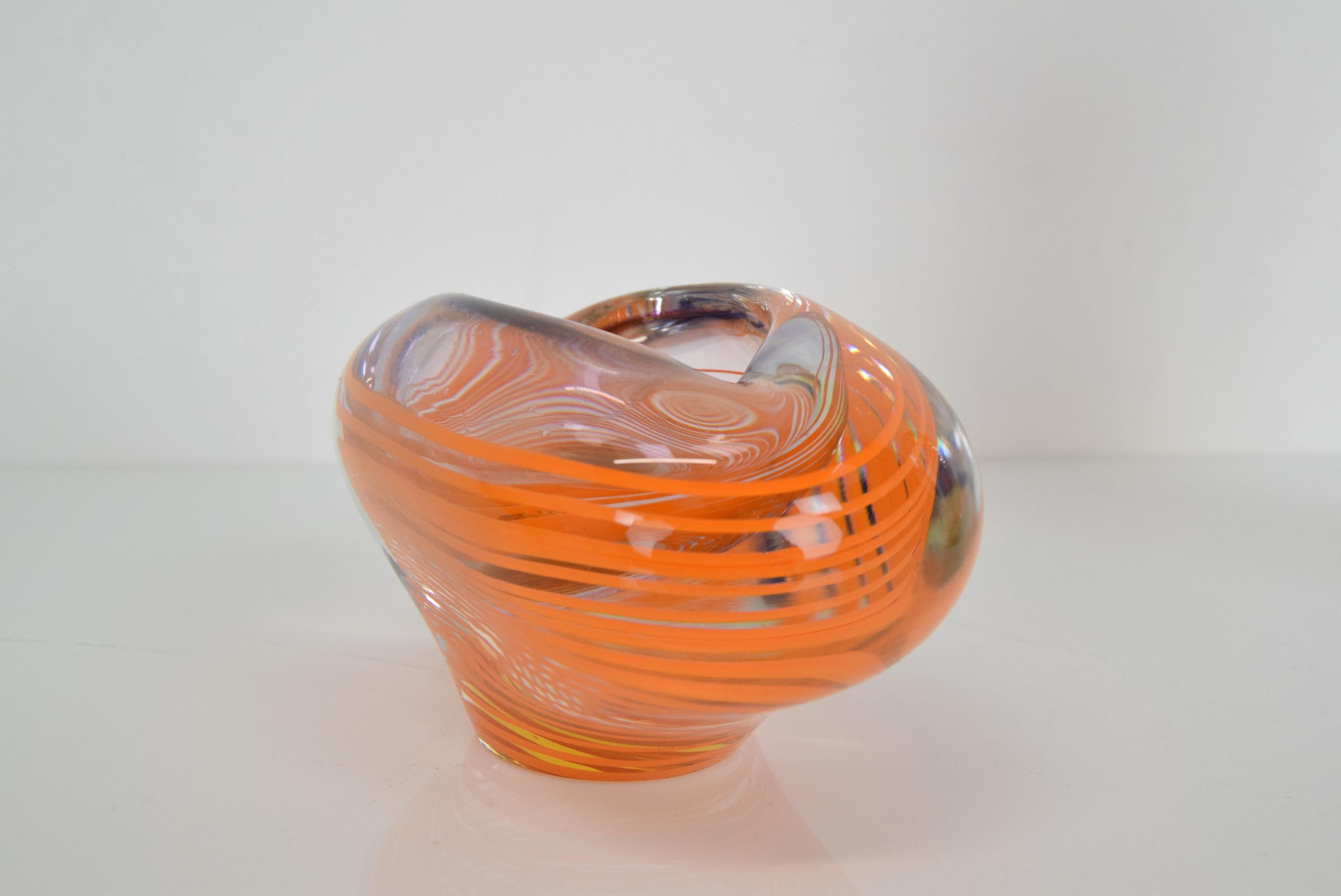 Set of Art Glass by Ivo Rozsypal, Czechoslovakia, 1970's For Sale 3