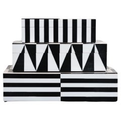 Juego de Cajas de Arte Lacadas- Cajas Decorativas