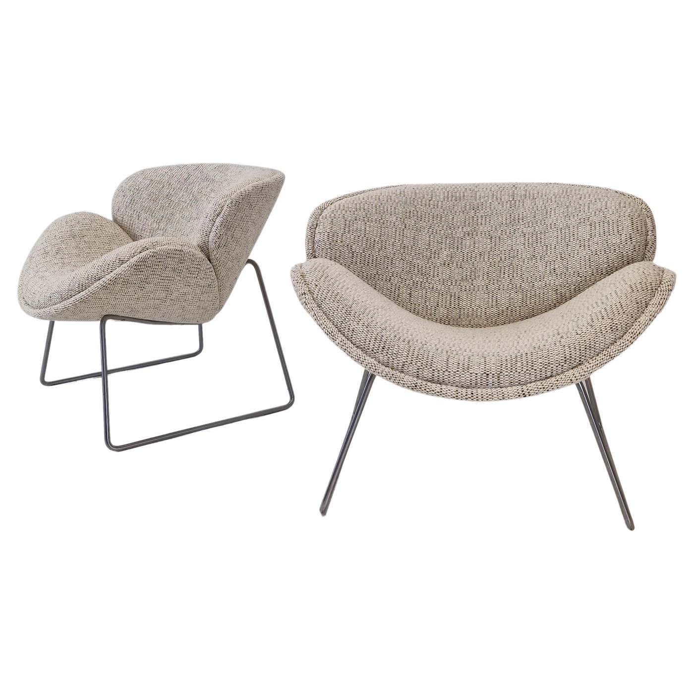 Set of Artifort F438 Orange Slice Chairs by Pierre Paulin, 1959 For ...