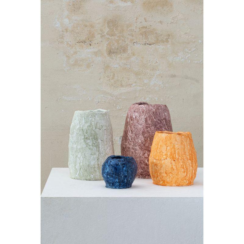 Modern Set of Augite, Olive Umber, Orange Ochre & Prussian Blue by Daniele Giannetti For Sale