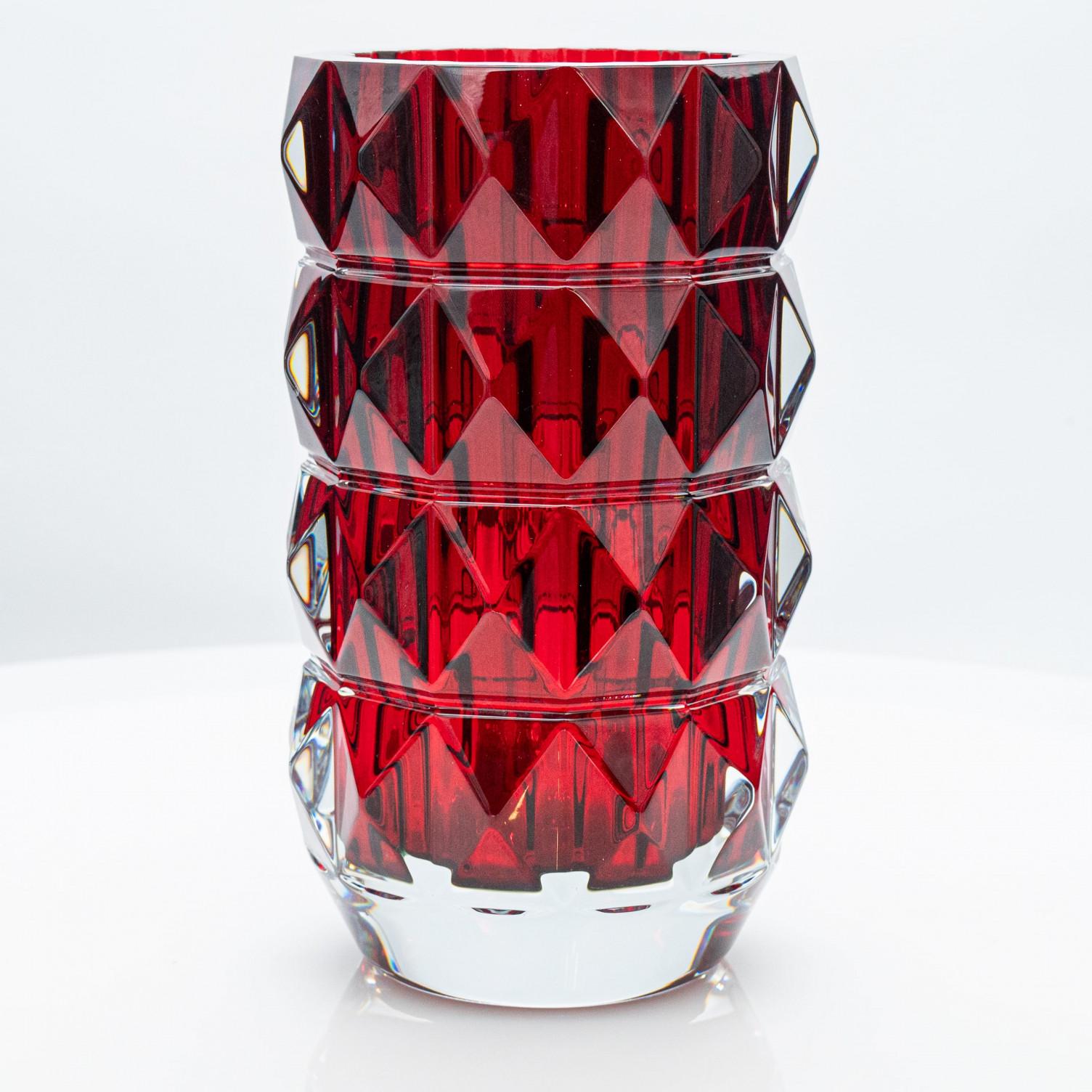 Satz von Baccarat und Sèvres Glasvasen, Kristall, Frankreich im Angebot 3