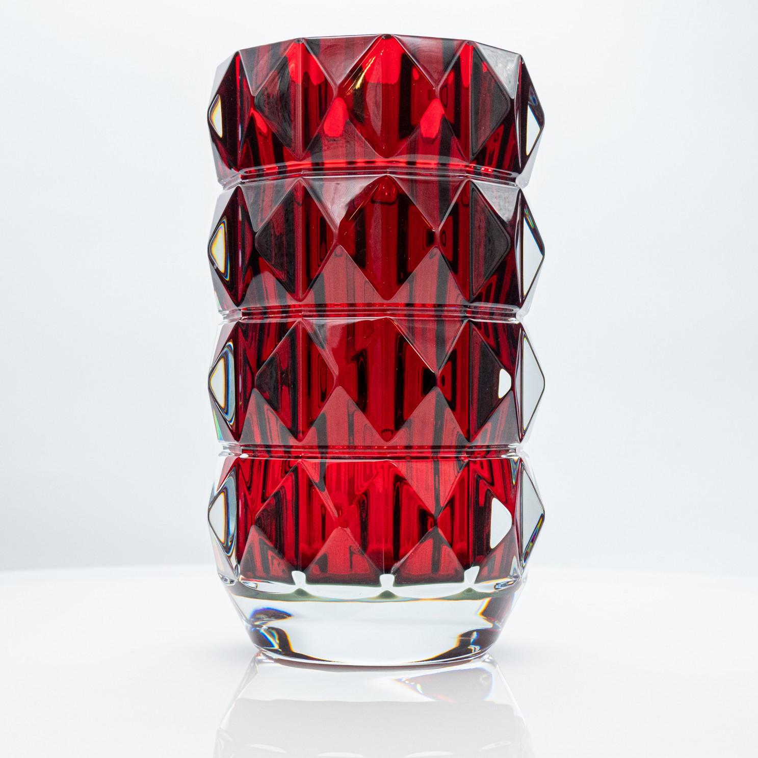 Satz von Baccarat und Sèvres Glasvasen, Kristall, Frankreich im Angebot 4