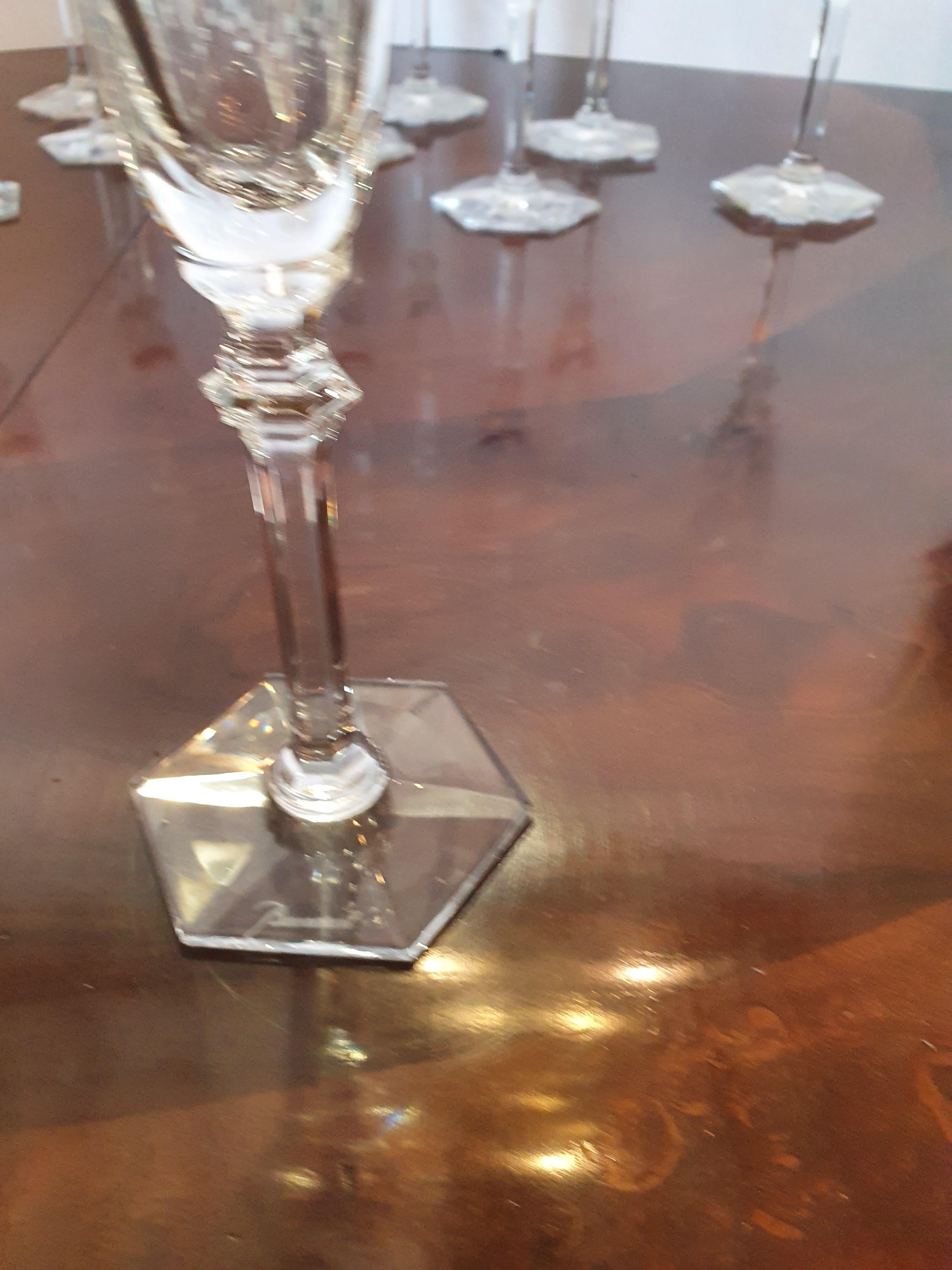 baccarat champagne glasses