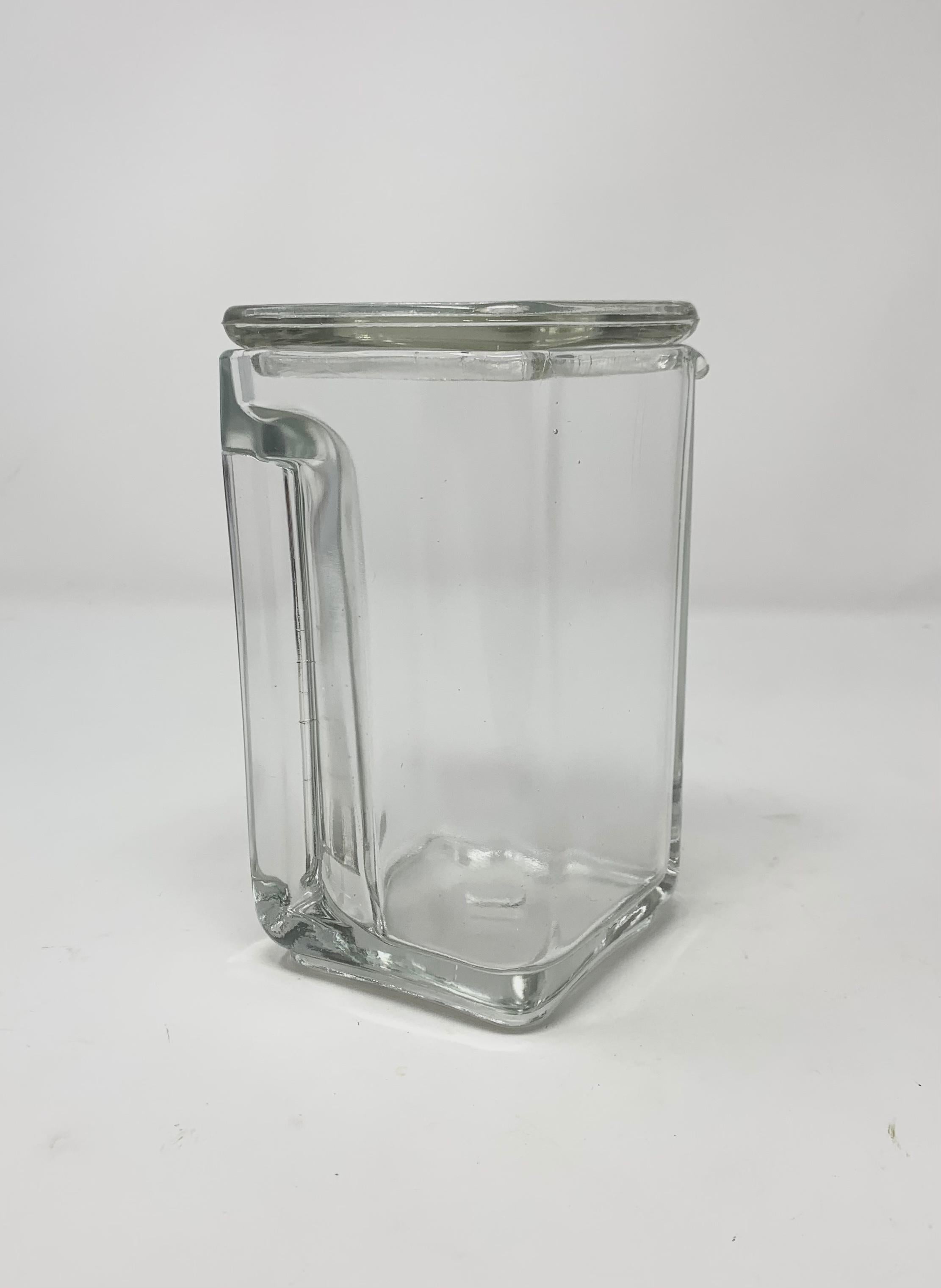 Set of Bahaus Glass Containers by Wilhelm Wagenfeld, Germany, 1930s 3