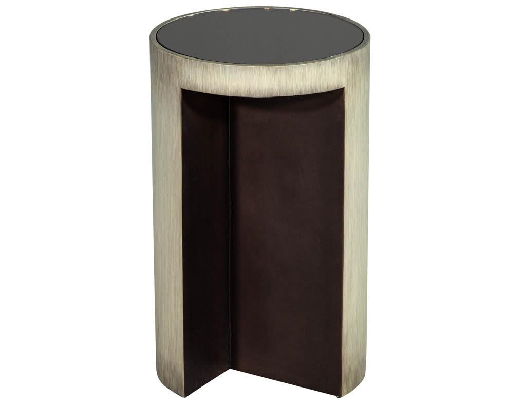 Set of Baker Maguire Moon Modern Accent Tables 4