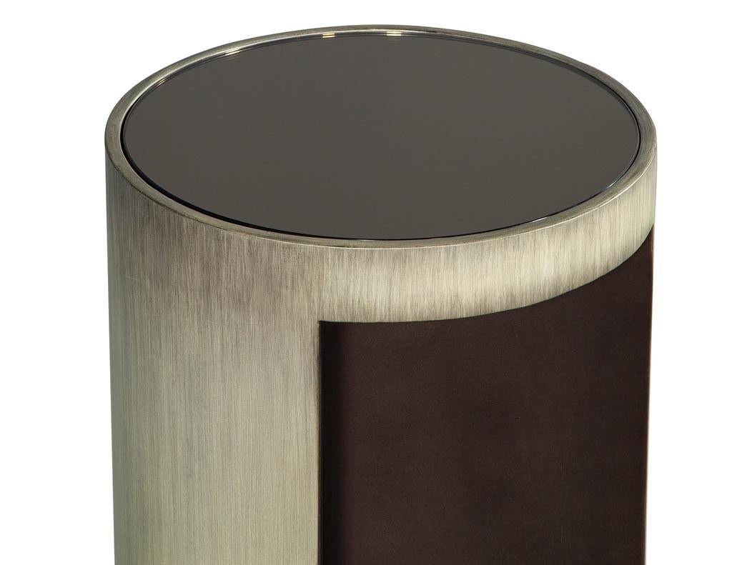 Set of Baker Maguire Moon Modern Accent Tables 9