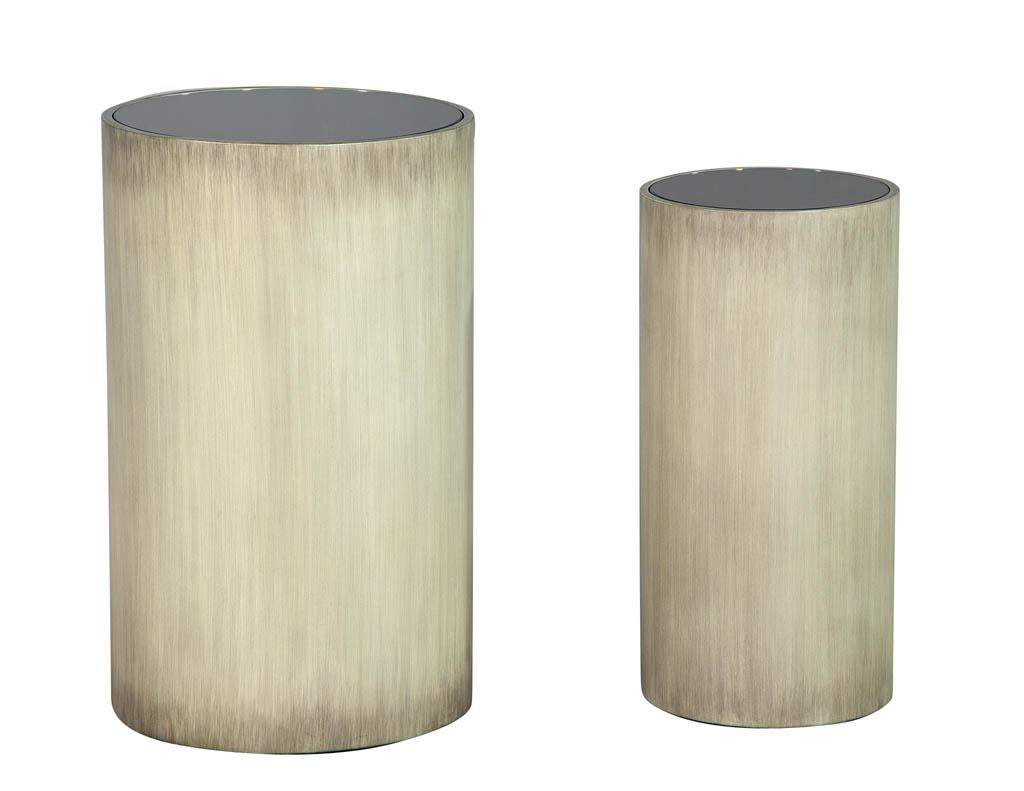 Set of Baker Maguire Moon Modern Accent Tables 1