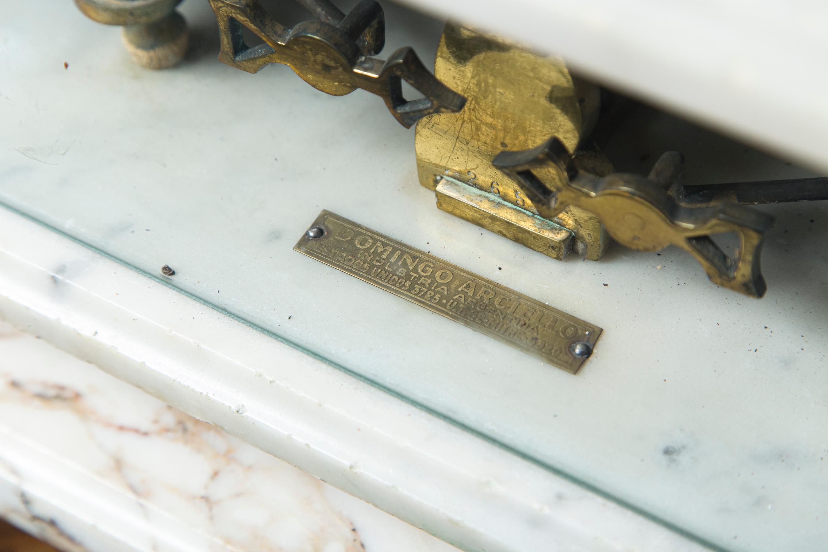 20th Century Set of Balance Scales with Original Weights For Sale