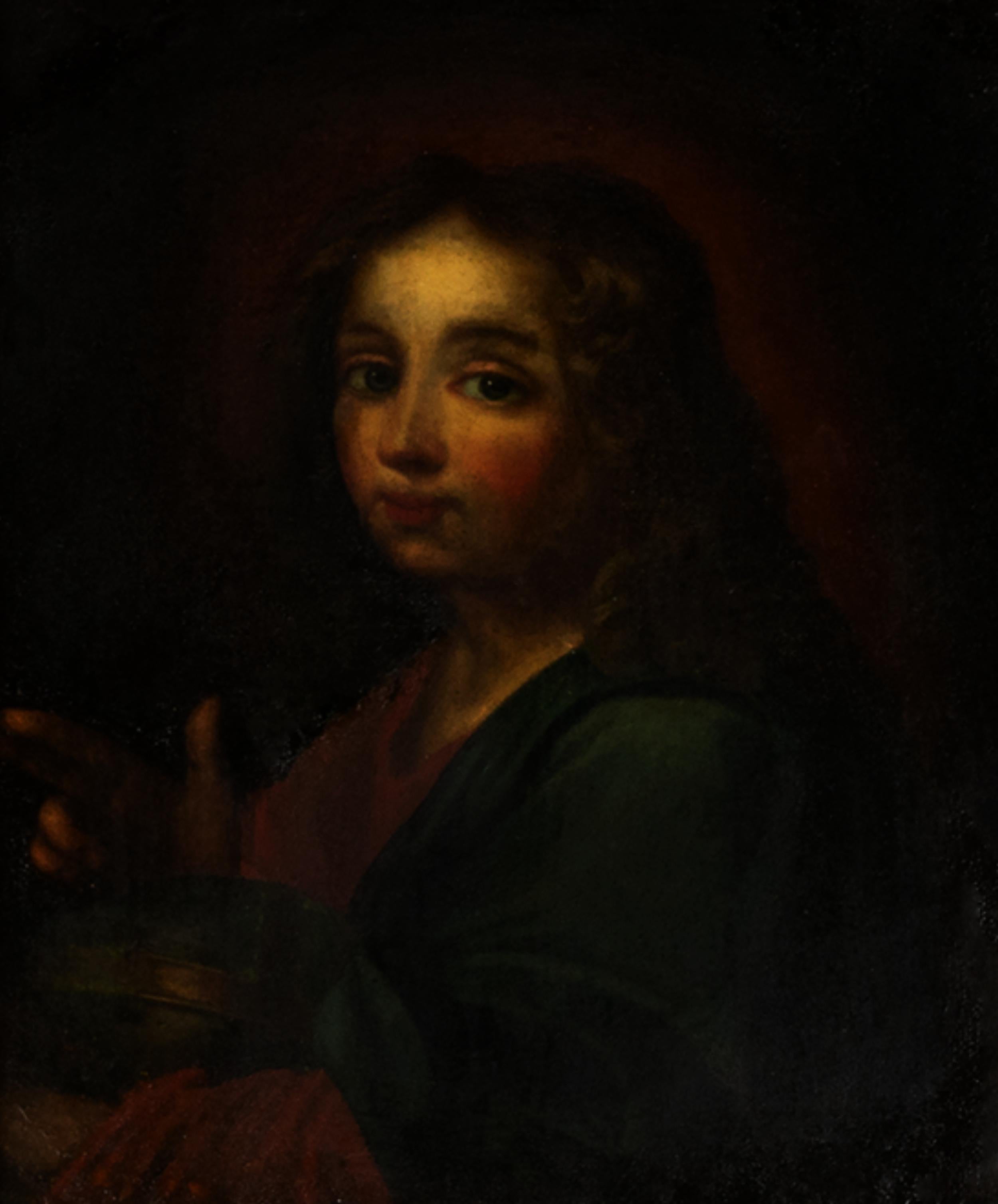 Oiled Set Of Baroque Paintings, (17th Century) - Religious Art For Sale