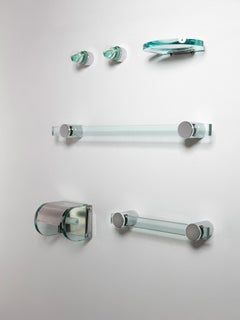 Conjunto de sanitarios de Max Ingrand para Fontana Arte, Italia, años 60