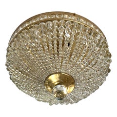 Set of 4 Beaded Crystal Light Fixture, Sold Individually