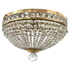 Set of 4 Beaded Crystal Light Fixture, Sold Individually