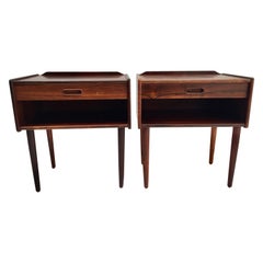 Set of Beautiful Danish Nightstands, 1960's