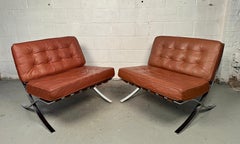 Set of Beautiful Mid-Century Modern "Barcelona" Chairs