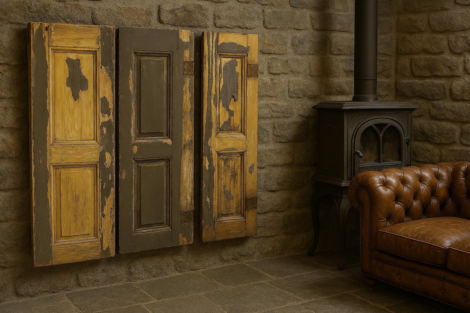 Set Of Beautiful Old Doors, 20th Century For Sale 5