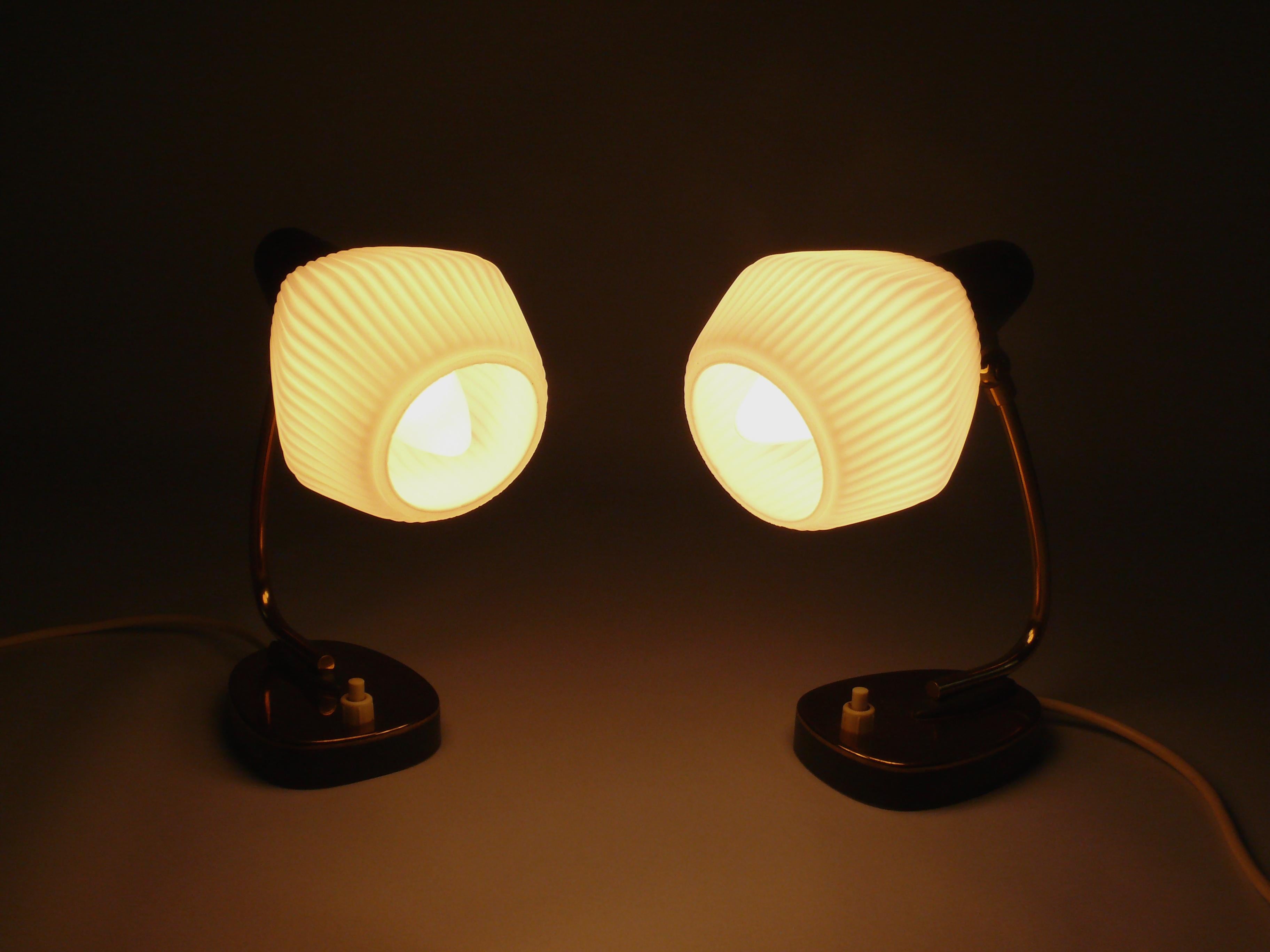 Set of Bedside Lamps, Germany, 1960s 4