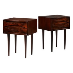 Set of Bedside Tables Designed by Niels Clausen for N.C. Möbler Odense, Denmark