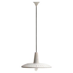 Set of Belgian School Industrial Pendant Lamps, 1950s
